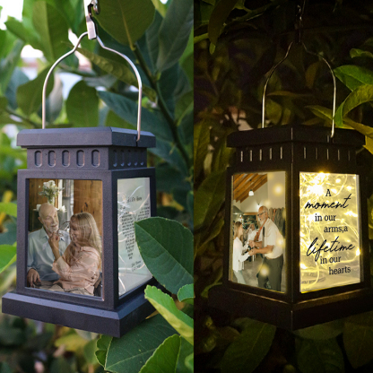 Personalised Photo Lantern Lamp As I Sit in Heaven Memorial Sympathy gift-Jessemade AU