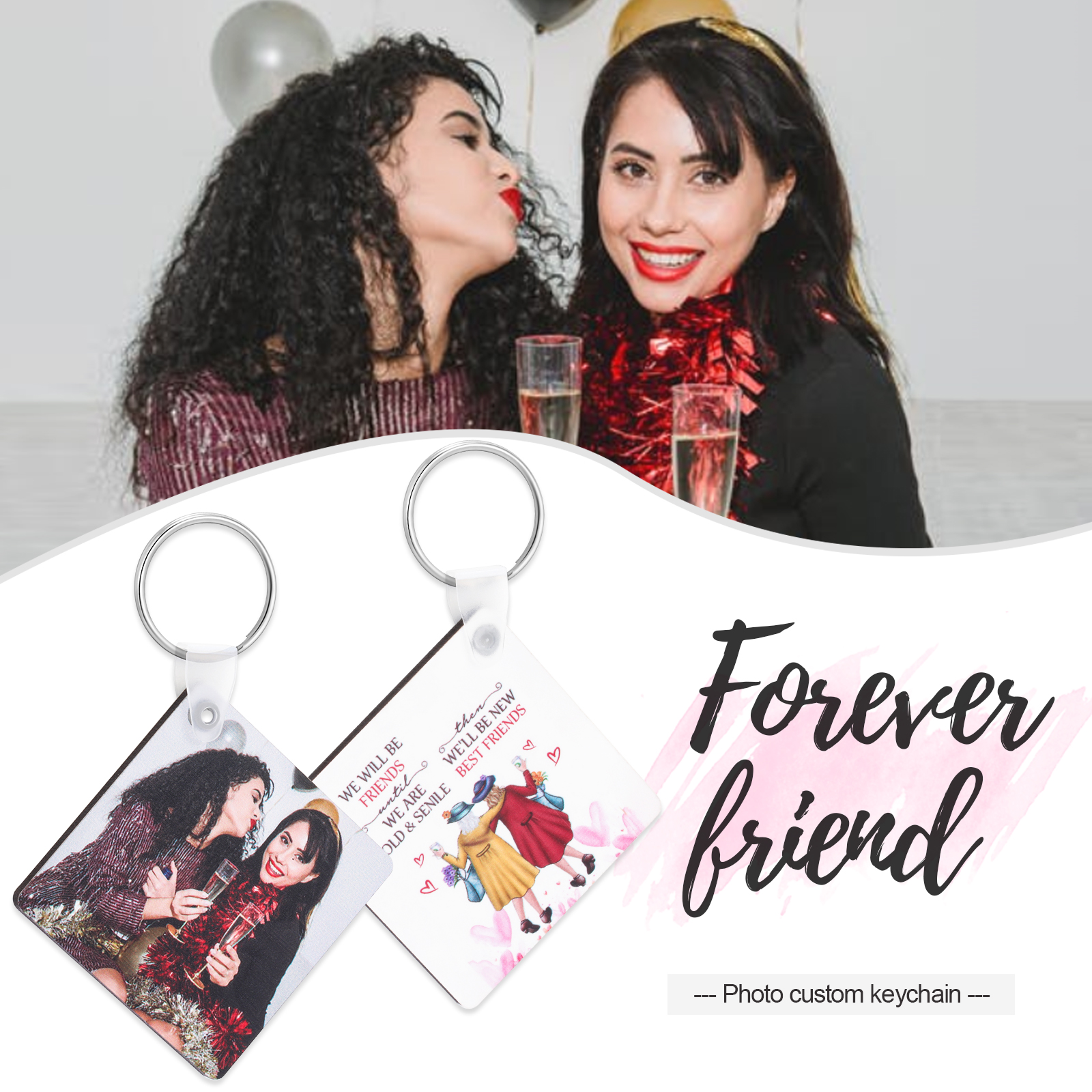 Personalised Photo Keychain Gifts For Her-Jessemade AU
