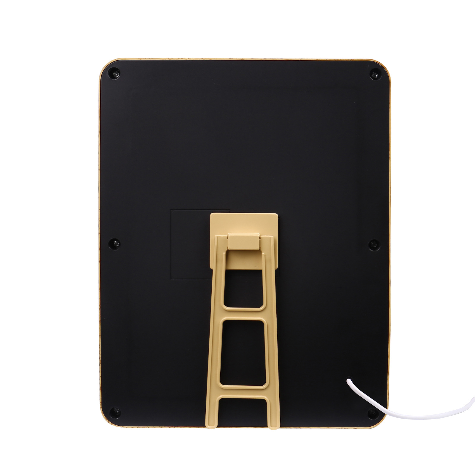 Personalised Night Light Mirror Frame Custom 1 Text & 3 Names Colourful Hearts Family LED Lamp Gift for Grandma/Mother-Jessemade AU