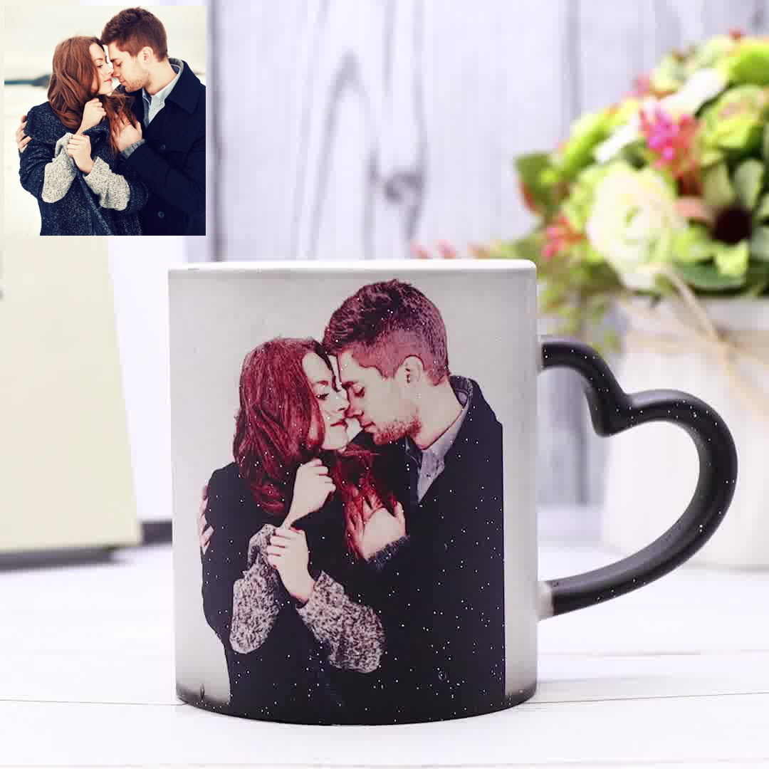 Personalised Magic Mug Custom 1 Photo Heat Colour Changing Cup Mug-Jessemade AU