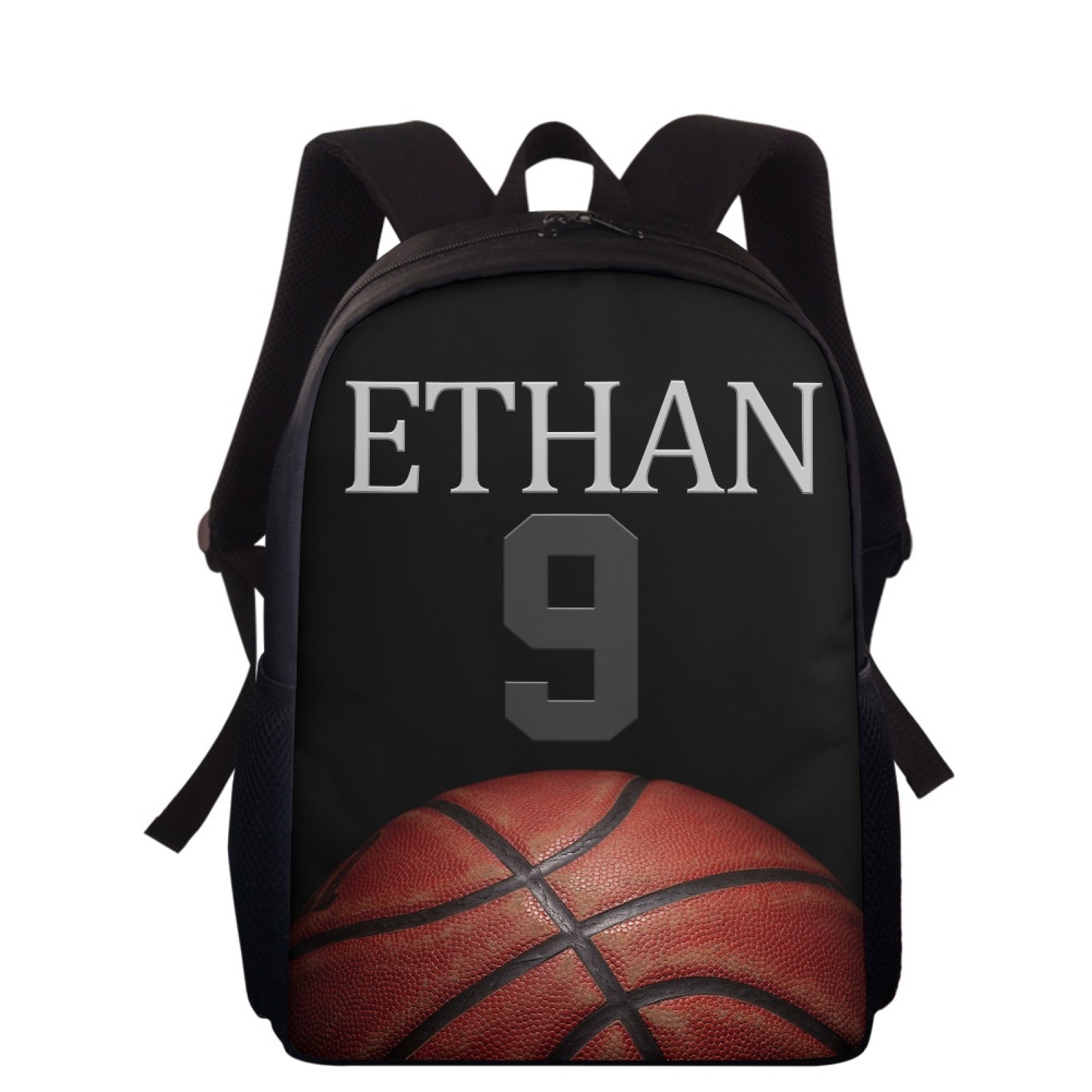 Custom Name and Number Backpack Personalised Basketball Schoolbag for Students-Jessemade AU