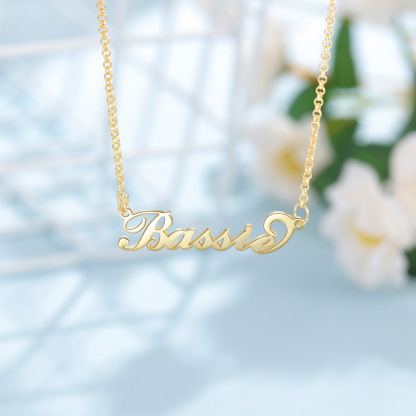 Standard Name Necklace-Jessemade AU