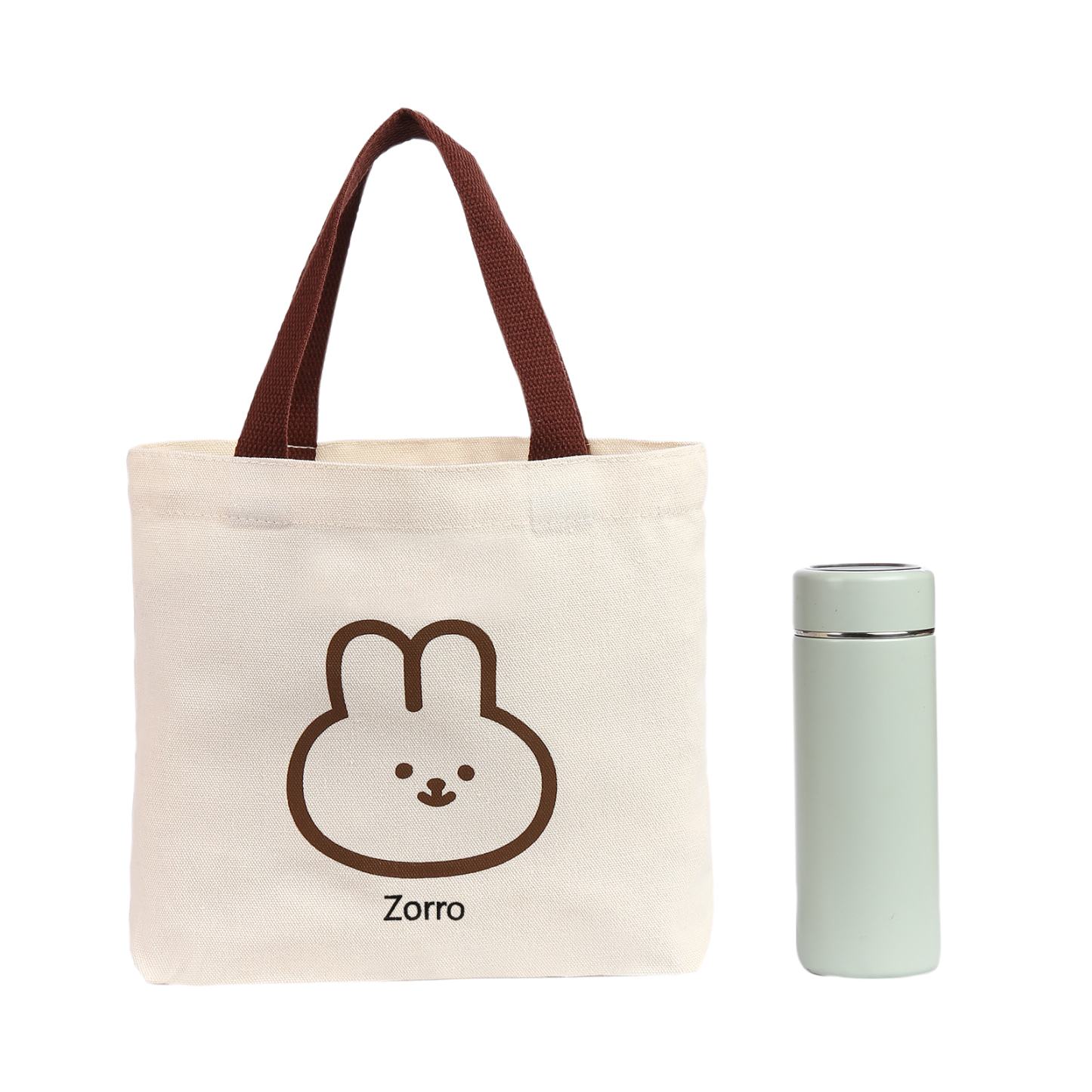 Personalised Bunny Tote Bag Customised with Name Bunny Handbag Easter Gifts-Jessemade AU