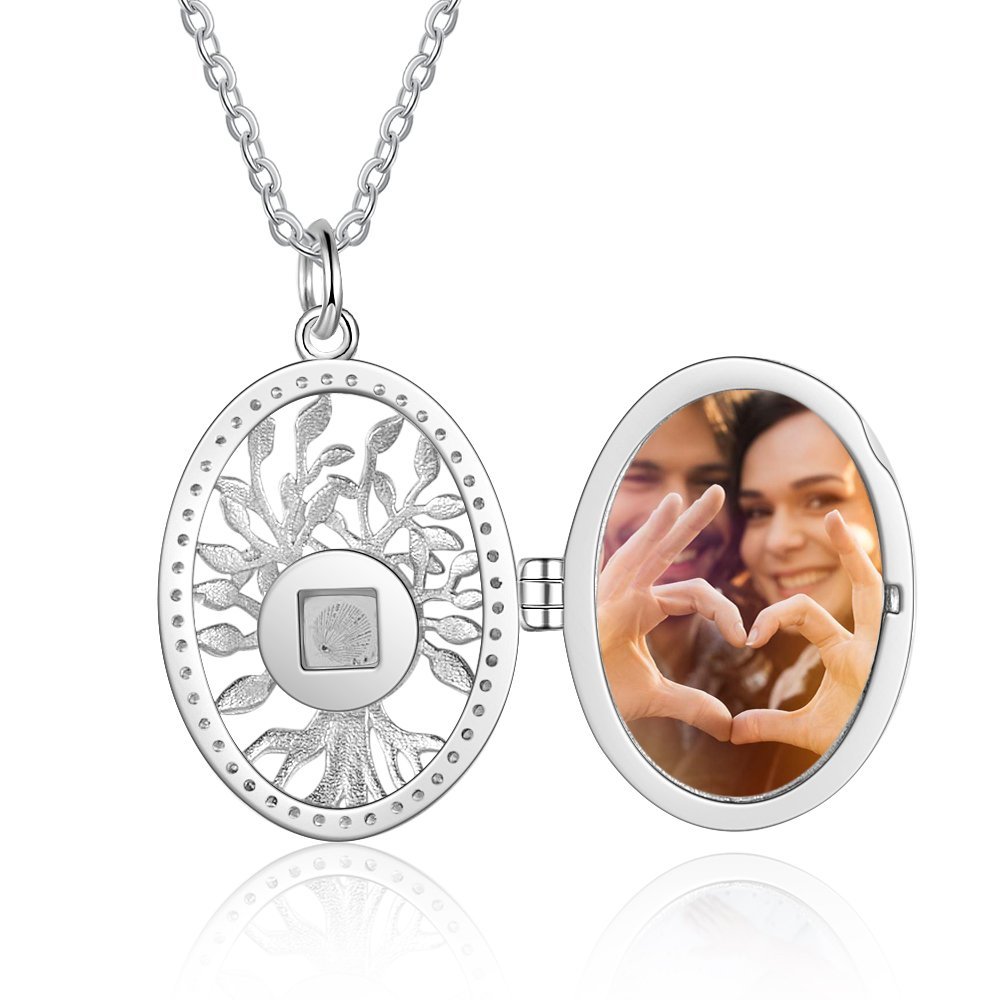 Personalised 100 Languages Projection Necklace Engraved  " I LOVE YOU"  Gifts For Her-Jessemade AU