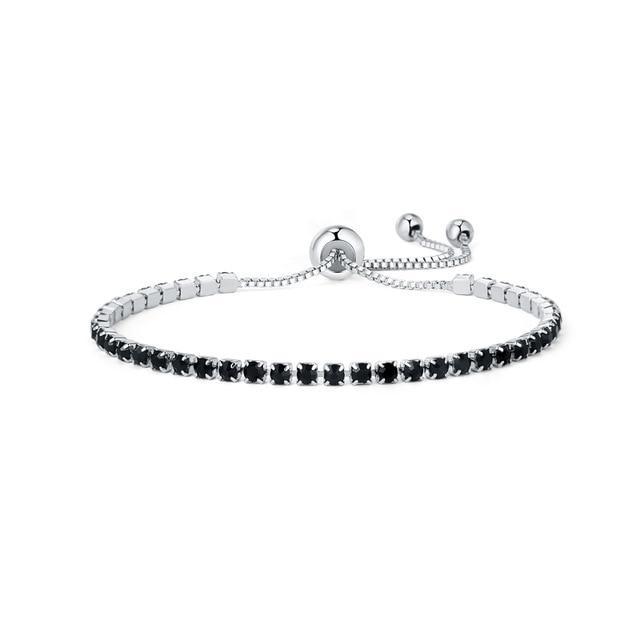 Cubic Zirconia Tennis Bracelet For Women-Jessemade AU