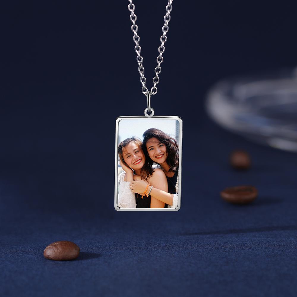 Personalised BBF Necklace Custom Photo Necklace Gifts For Her-Jessemade AU