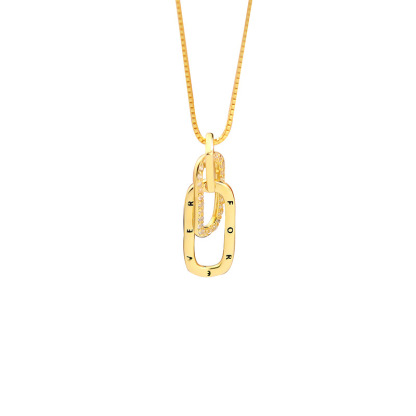 925 Sterling Silver Jessemade Forever Linked Together Necklace Best Gift For Her-Jessemade AU