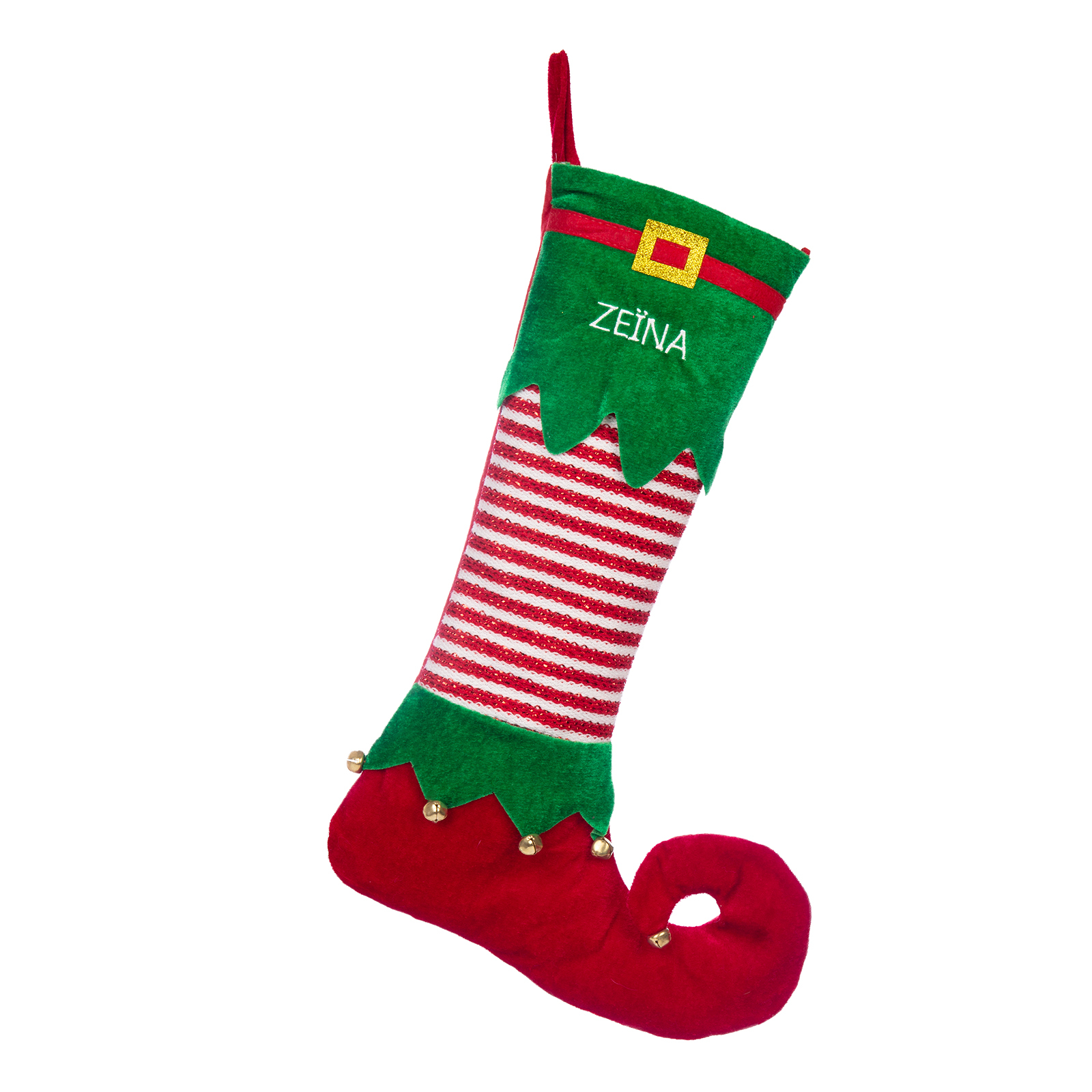 Personalised Christmas Stocking Ornaments Custom 1 Name Gift Bag Christmas Gifts for Family and Friends-Jessemade AU