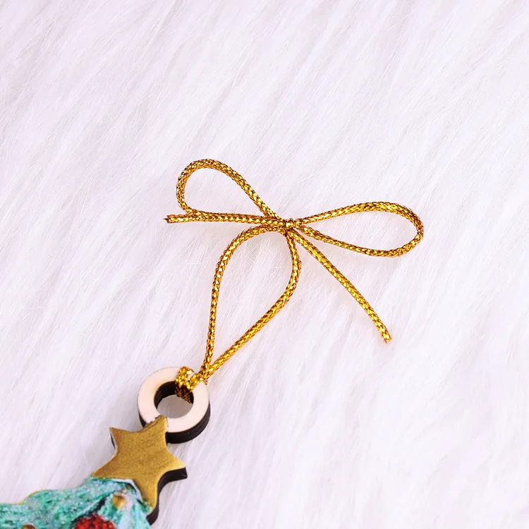 Personalised Family Christmas Ornament Custom 7 Names Hanging Ornament Gifts For Family-Jessemade AU