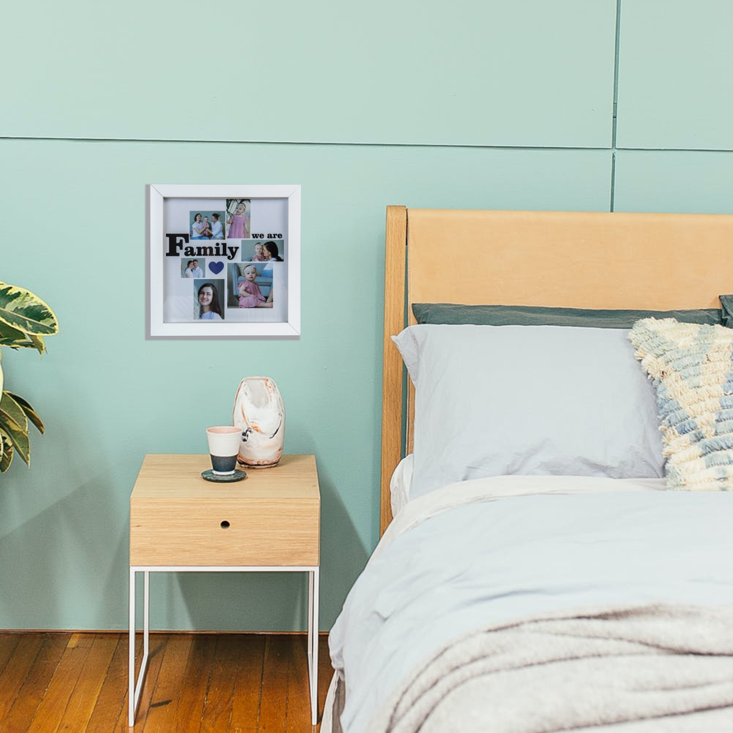 Personalised Family Stereo Photo Frame-Jessemade AU