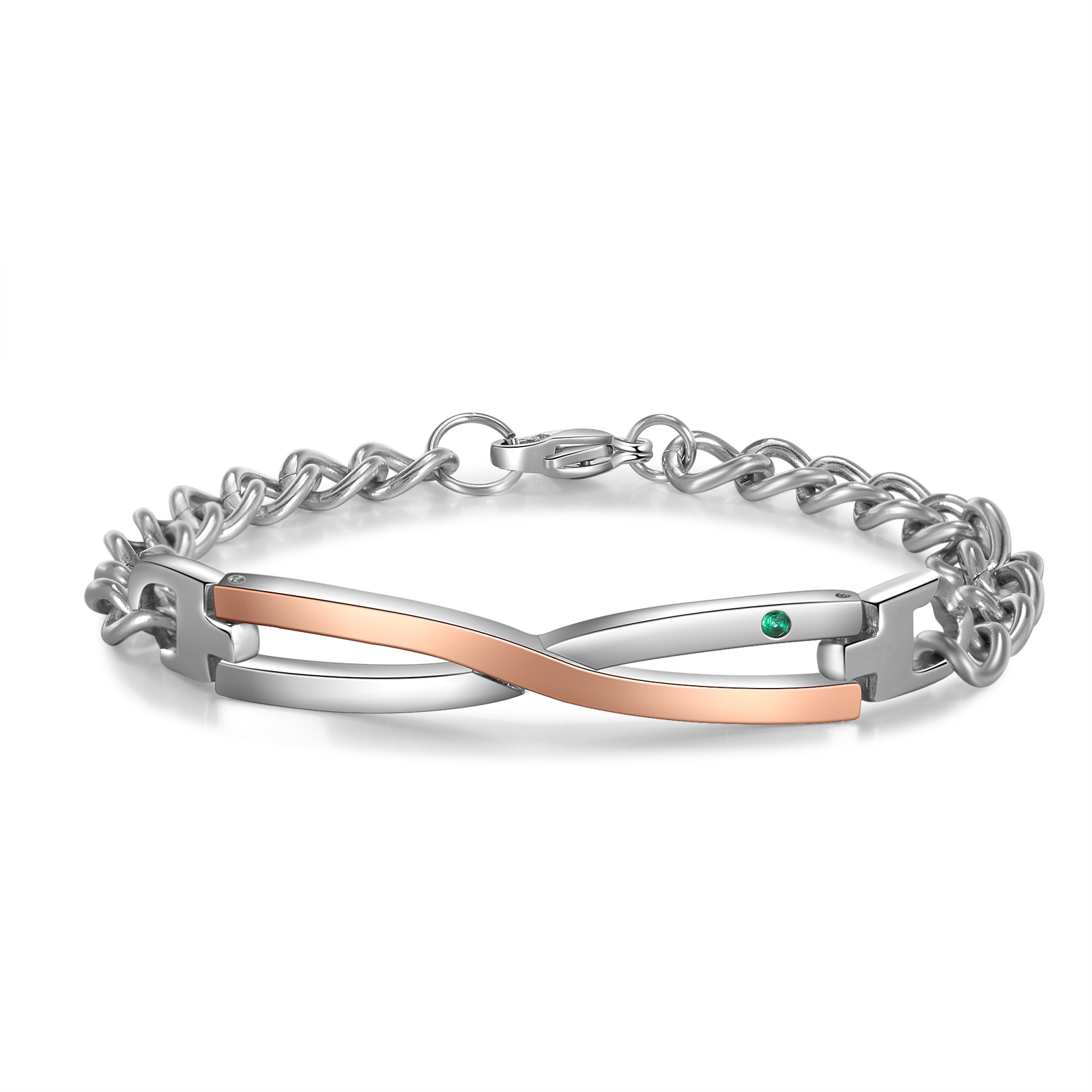 Infinity Engraving Men's and Women's Bracelet-Jessemade AU