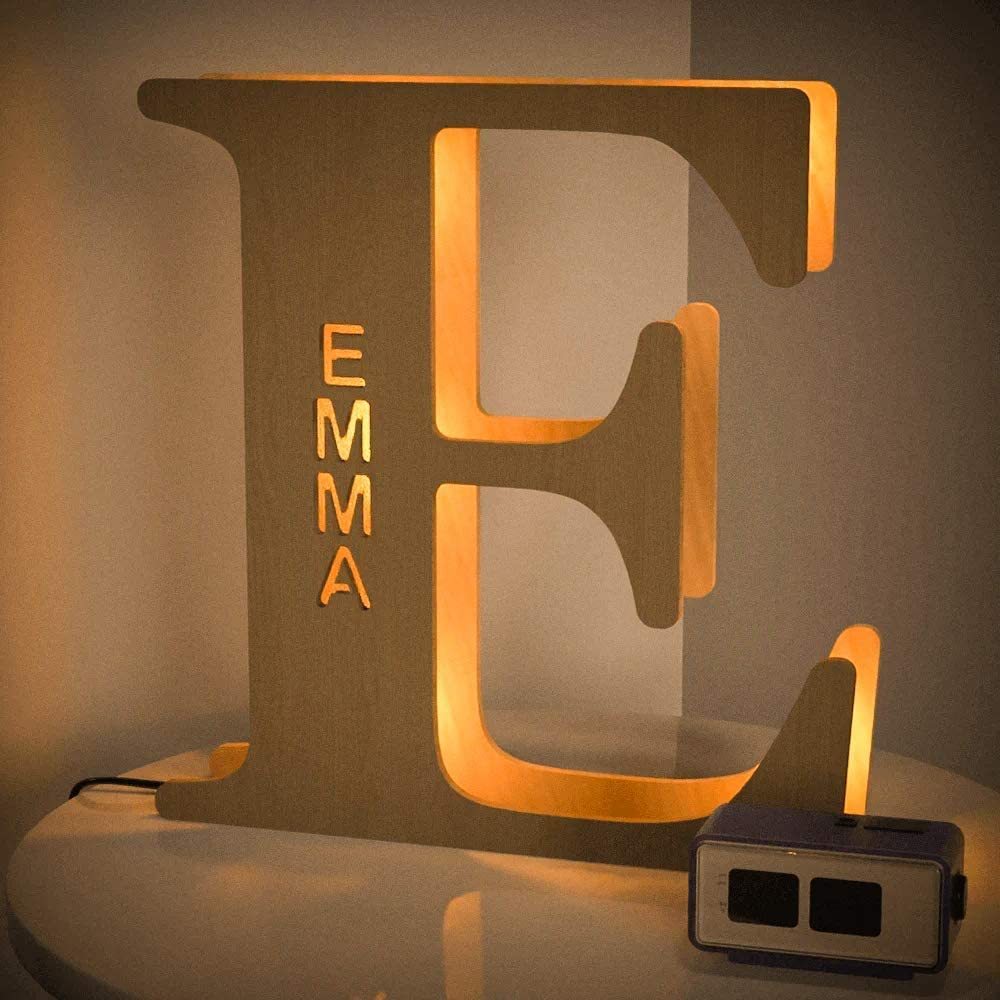 Personalised Name Letter Light A~I 19/29CM-Jessemade AU