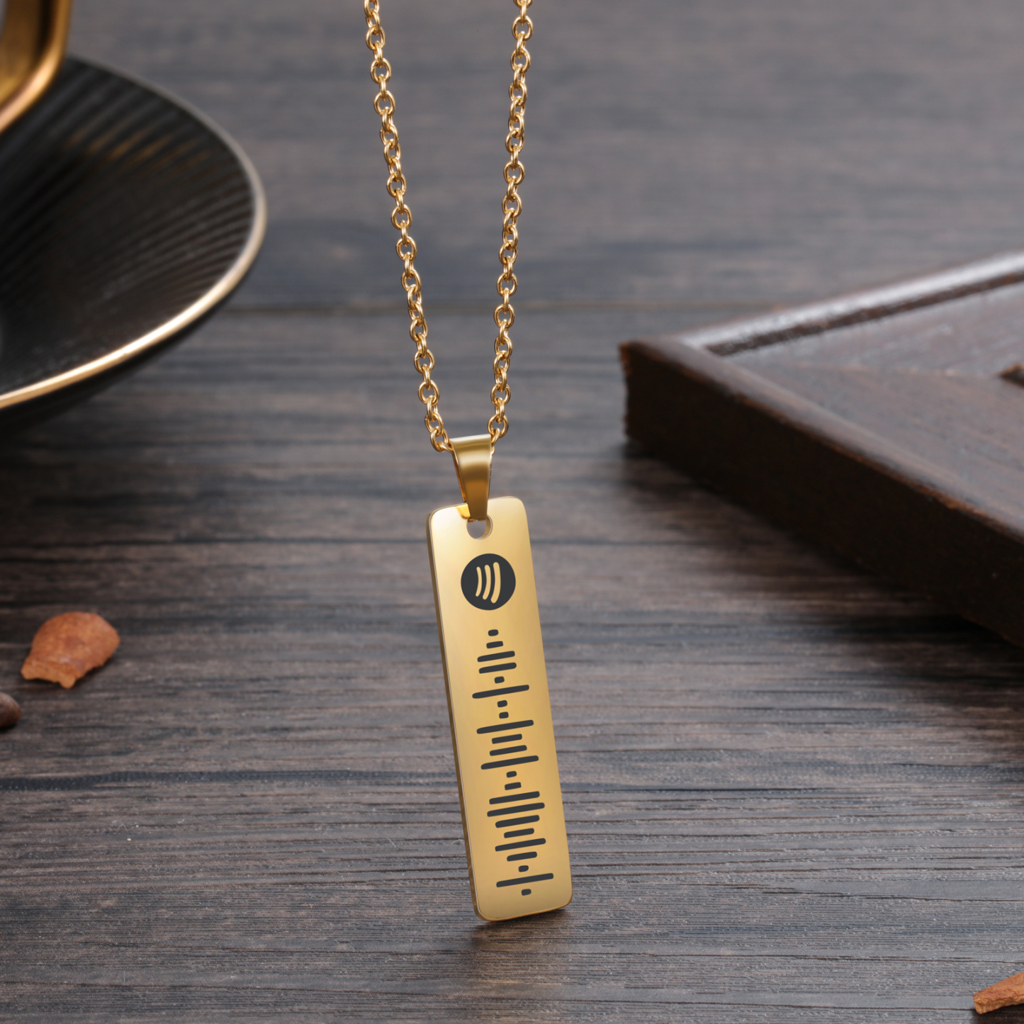 Customised Spotify code Women's Necklace For Lover-Jessemade AU