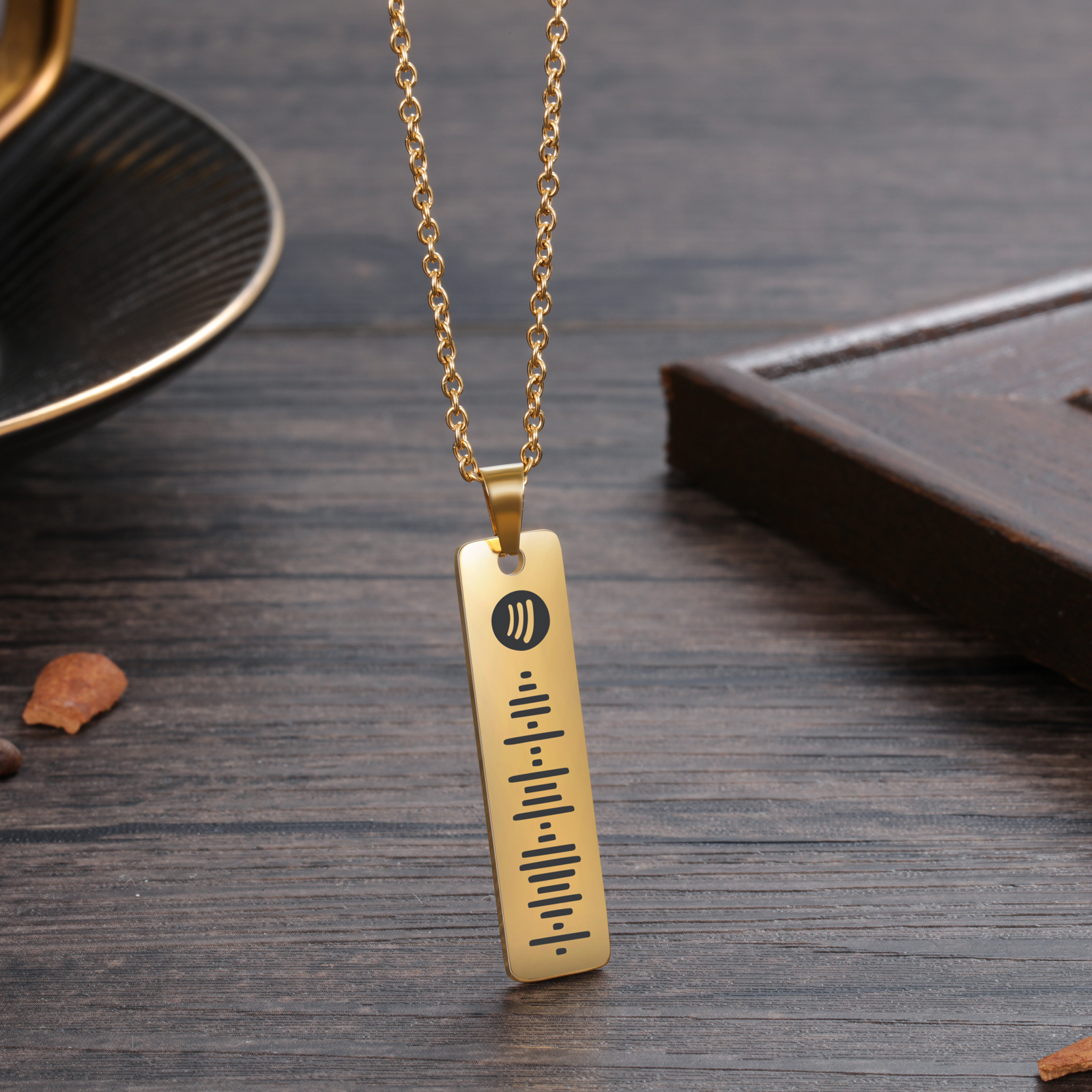 Customised Spotify code Women's Necklace For Lover-Jessemade AU