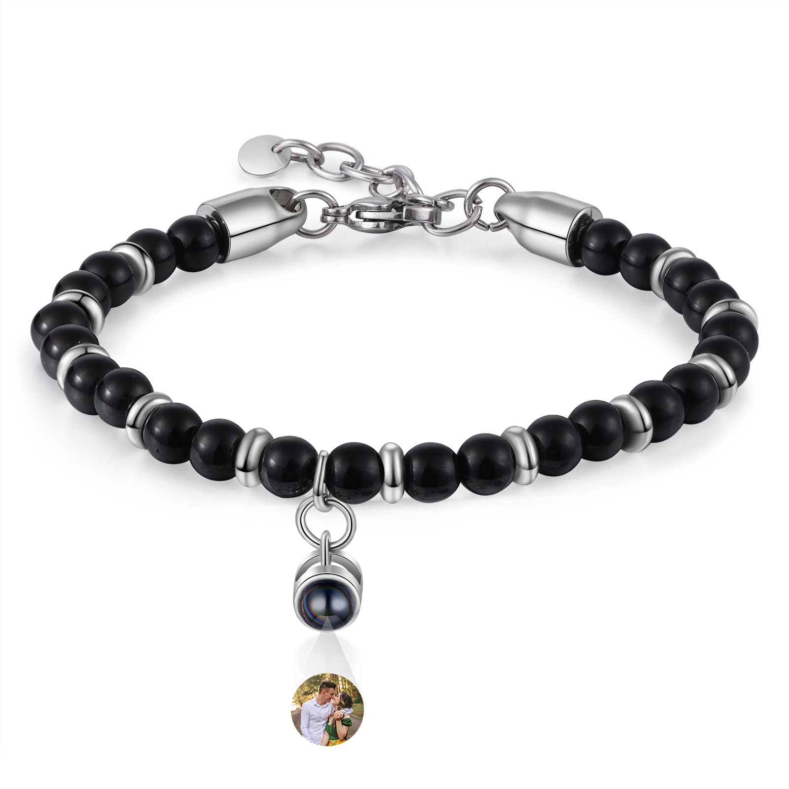 Personalised Projection Bracelet Custom Photo Bracelets Adjustable Bracelet Creative Gift for Him/Her-Jessemade AU