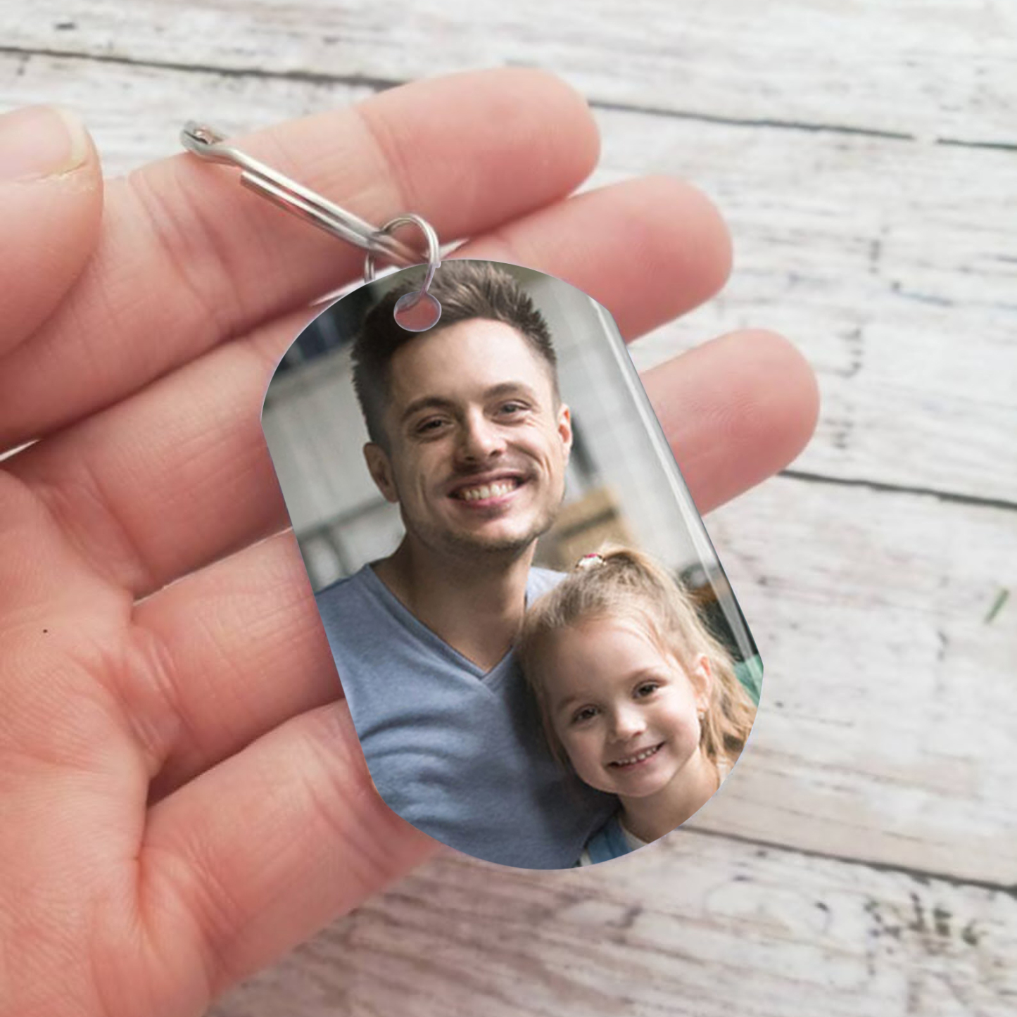 Personalised Photo Keychain Gifts for Dad-You Have Make My Life Better-Jessemade AU