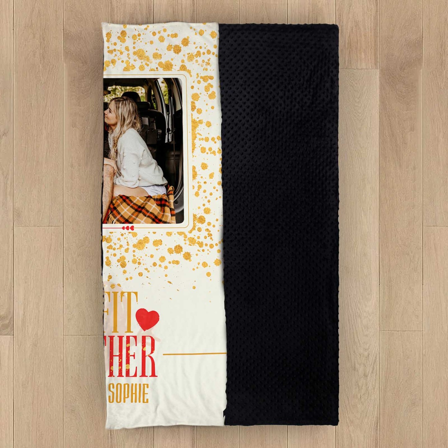 Personalised Couple Blanket Custom Photo Sweet Gift For Her-Jessemade AU