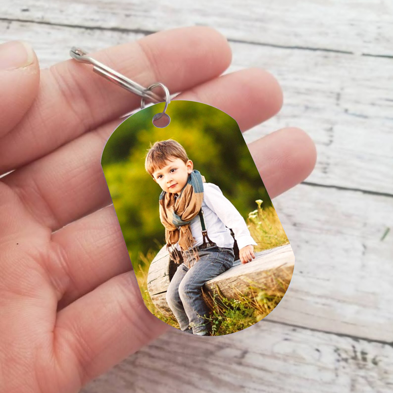 To My Son Keyring Custom Photo Keychain "I Am So Proud Of You" Personalised Gifts For Son-Jessemade AU