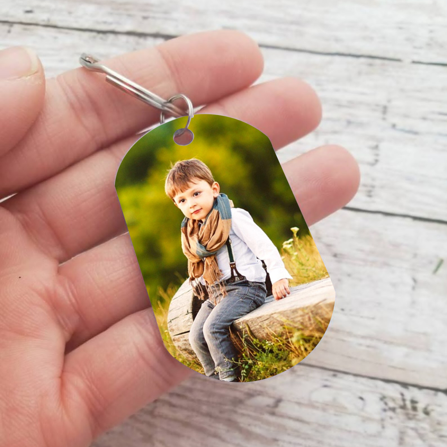 To My Son Keyring Custom Photo Keychain "I Am So Proud Of You" Personalised Gifts For Son-Jessemade AU