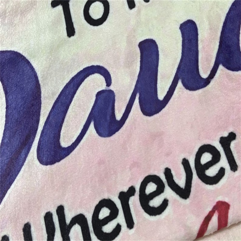 To My Daughter Life Gave Me The Gift Of You Flannel Blanket-Jessemade AU