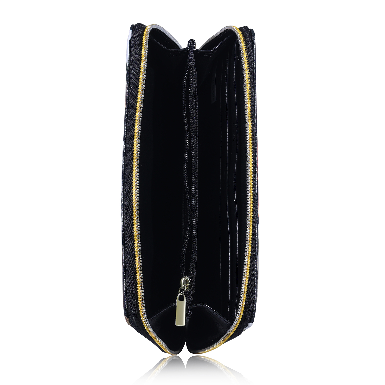 Long Purse Personalised Leather Wallet Engraved 6 Photos Zip Wallet 2023 Gifts For Women Men-Jessemade AU