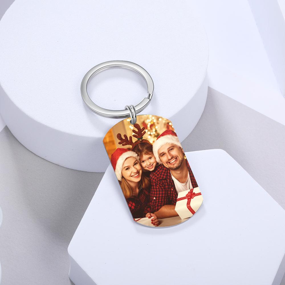 Personalised Keychain Engraved Photo Keychain Gifts For Her-Jessemade AU