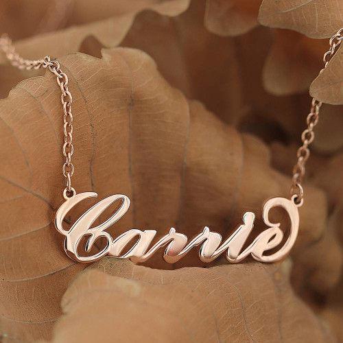 Personalised Necklace Custom 1 Name Necklace Gift For Her-Jessemade AU