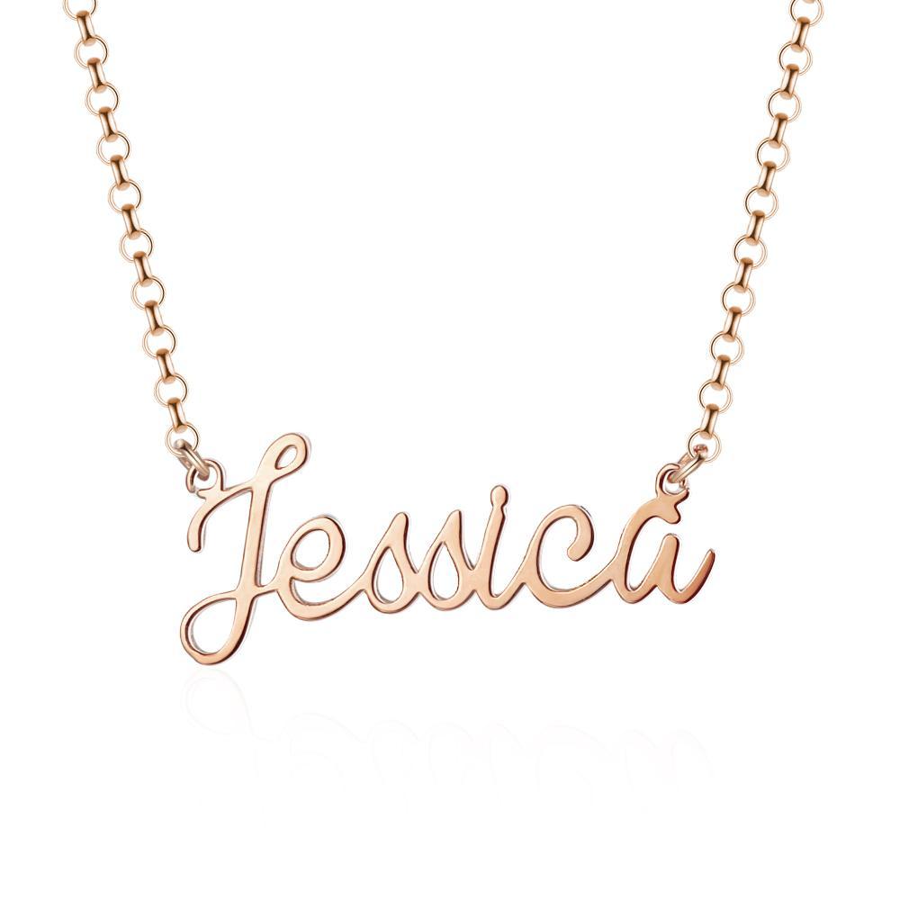 Personalised Necklace Romatic Valentine's Gifts Charm Tiny Necklace-Jessemade AU