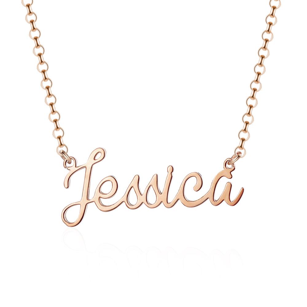 Personalised Necklace Custom 1 Name Necklace Gift For Her-Jessemade AU
