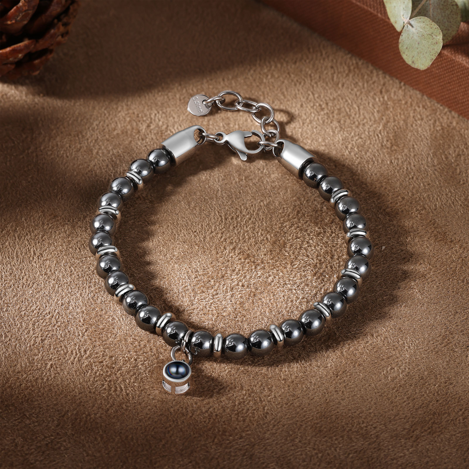 Personalised Projection Bracelet Custom Photo Bracelets Adjustable Bracelet Creative Gift for Him/Her-Jessemade AU