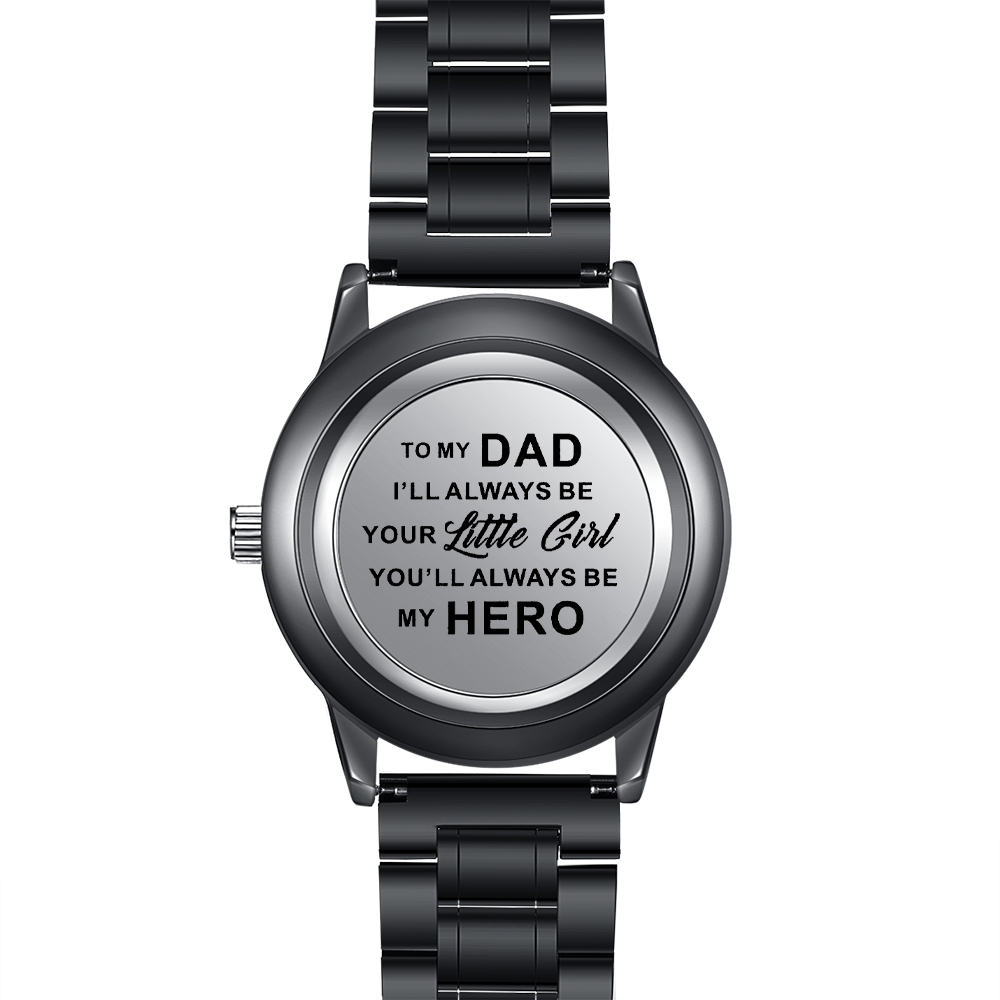 Personalised Photo Watch Custom 1 Photo Watch Band Mechanical Watch Gifts for Him-Jessemade AU