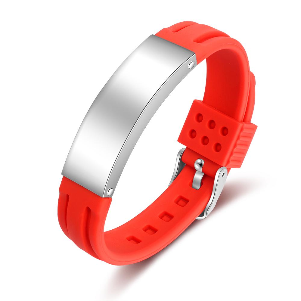 Customised Men's Bracelets Medical Adjustable Alert Bracelets Gift for Dad-Jessemade AU