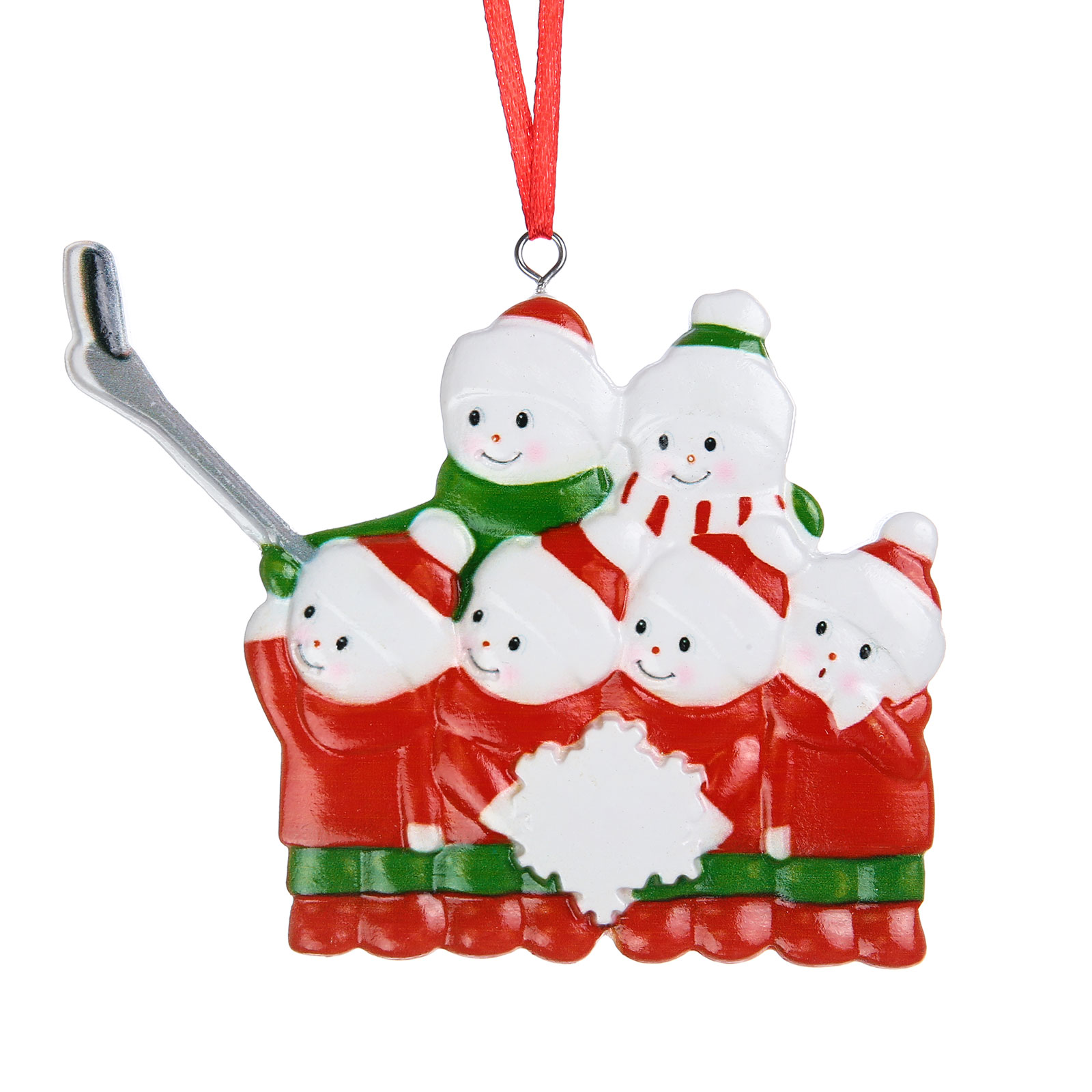 6 Names - Personalised Resin Christmas Ornaments Customised Name & Year Xmas Decor Gifts for Family Friends-Jessemade AU