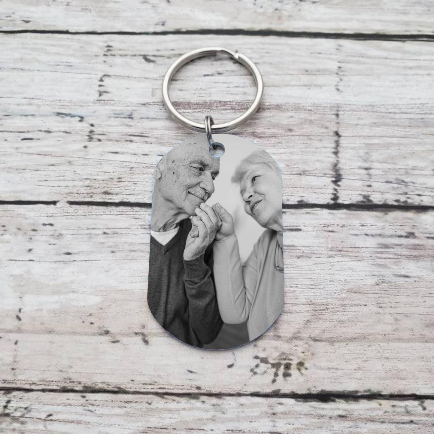 Personalised Memorial Photo Keychain Commemorate Deceased Loved Ones - I Will Carry You With Me Until I See You Again-Jessemade AU