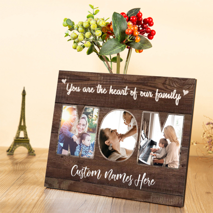 Personalised MOM Picture Board Customised Photos Keepsake Wood Signs Photo Frame Gifts For Mother-Jessemade AU