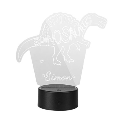 7 discolour Led Acrylic Name Custom Night Light Letter & Dinosaur LED Lamp for Kids Gift-Jessemade AU