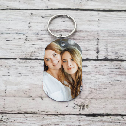 Personalised Mother Photo Keychain We Love You Mum Keyring-Jessemade AU