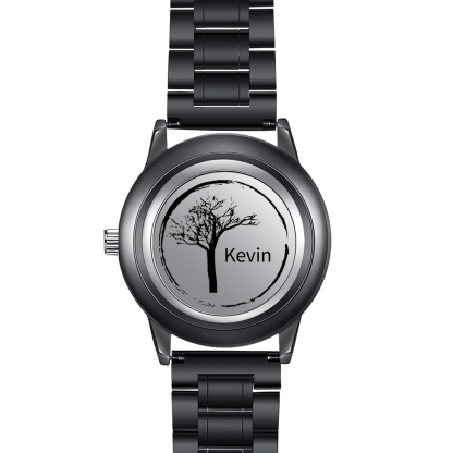 Personalised Photo Watch Custom 1 Photos Mechanical Watch Gifts for Him-Jessemade AU