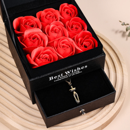 Couple Hug Necklace Valentine's Day Gifts for Couple-Jessemade AU