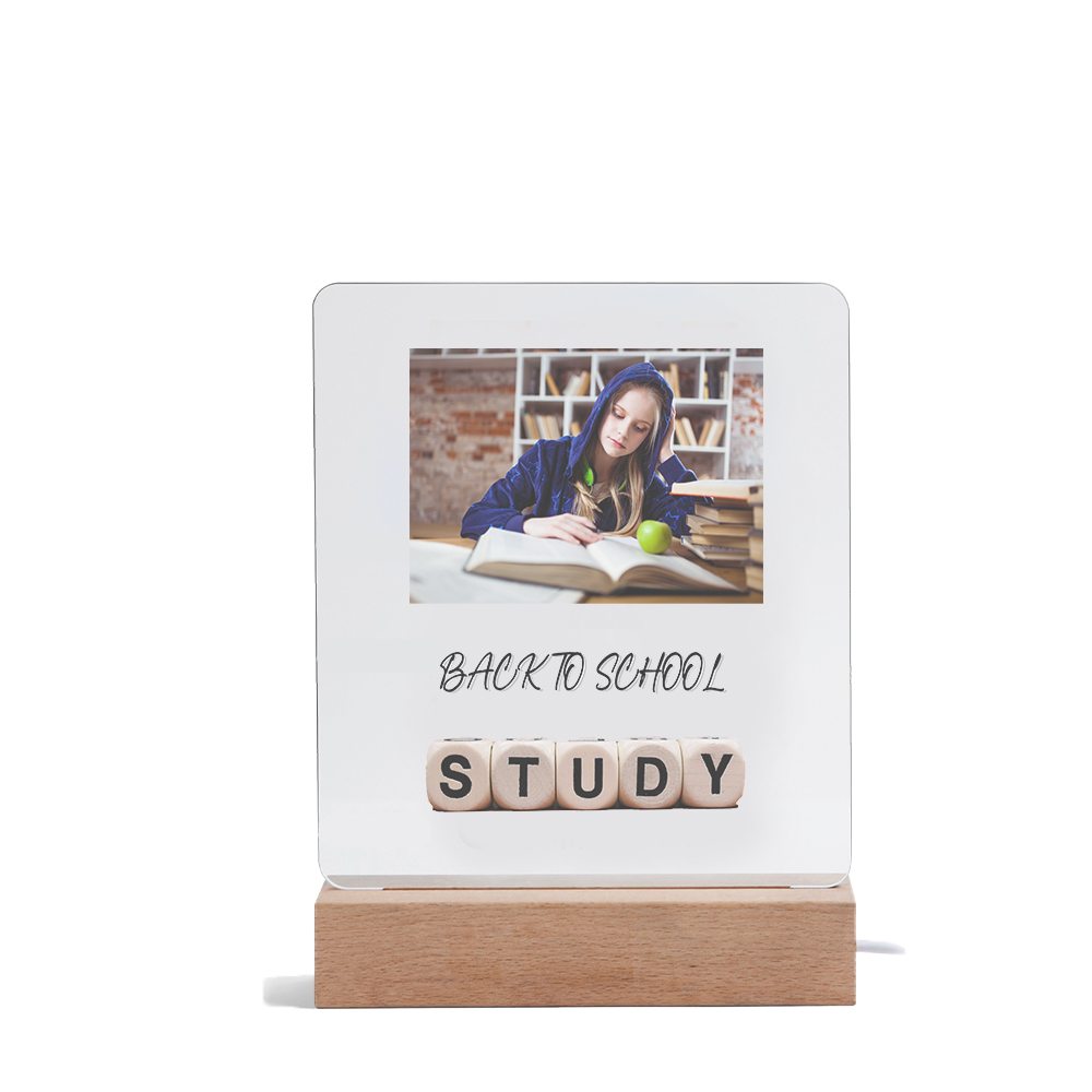 Back To School-Personalised Photo Night Light-Jessemade AU
