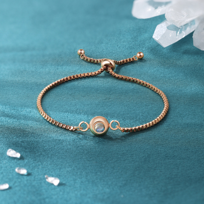 Personalised Projection Bracelet Custom Colourful Photo Bracelet Adjustable Couple Bracelet Personalised Gift for Her-Jessemade AU