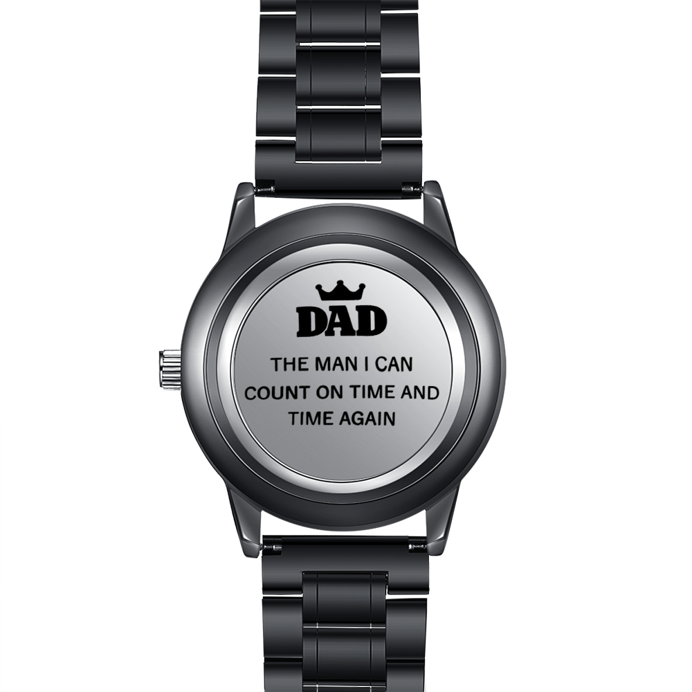 Personalised Photo Watch Custom 4 Photos Mechanical Watch Gifts for Him-Jessemade AU