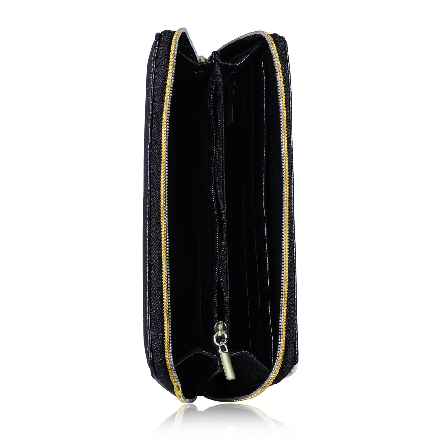 Long Purse Personalised Flower Leather Wallet Engraved 4 Photos Zip Wallet Gifts for Her-Jessemade AU