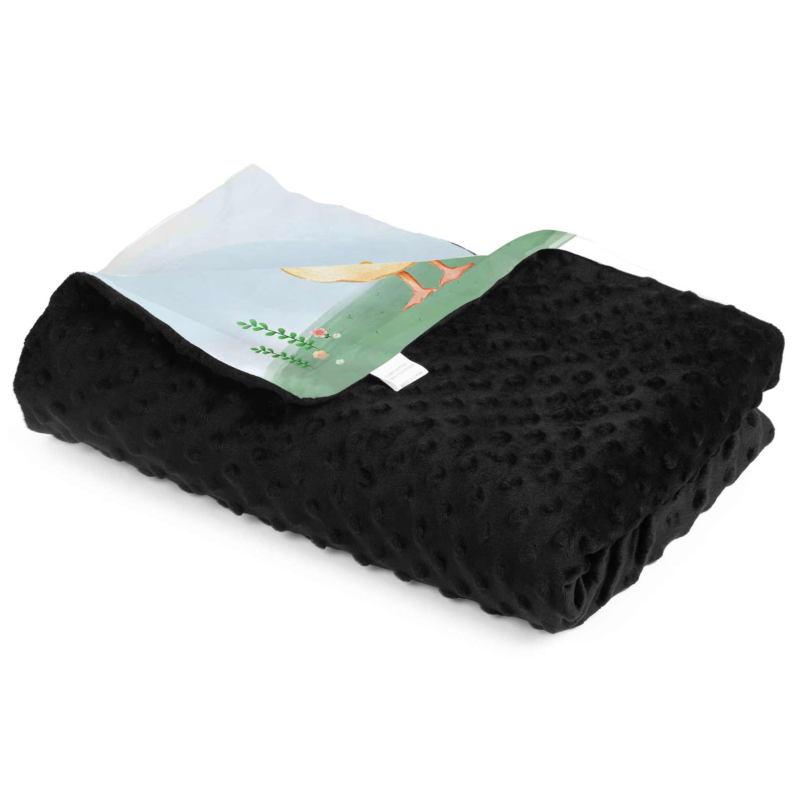 Personalised Chick Blanket Custom Name Cute Cartoon Blanket-Jessemade AU