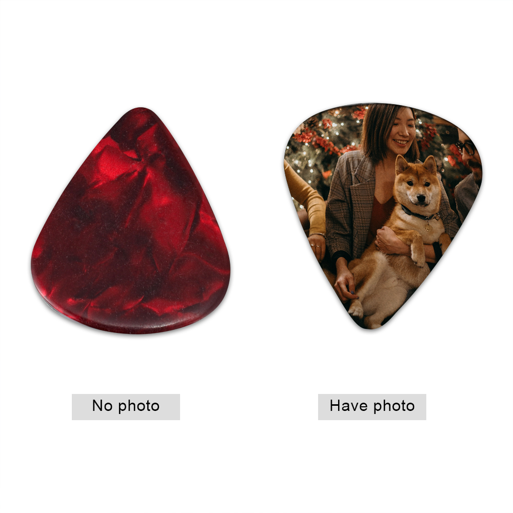 1pcs Personalised Wooden Guitar Pick-Jessemade AU