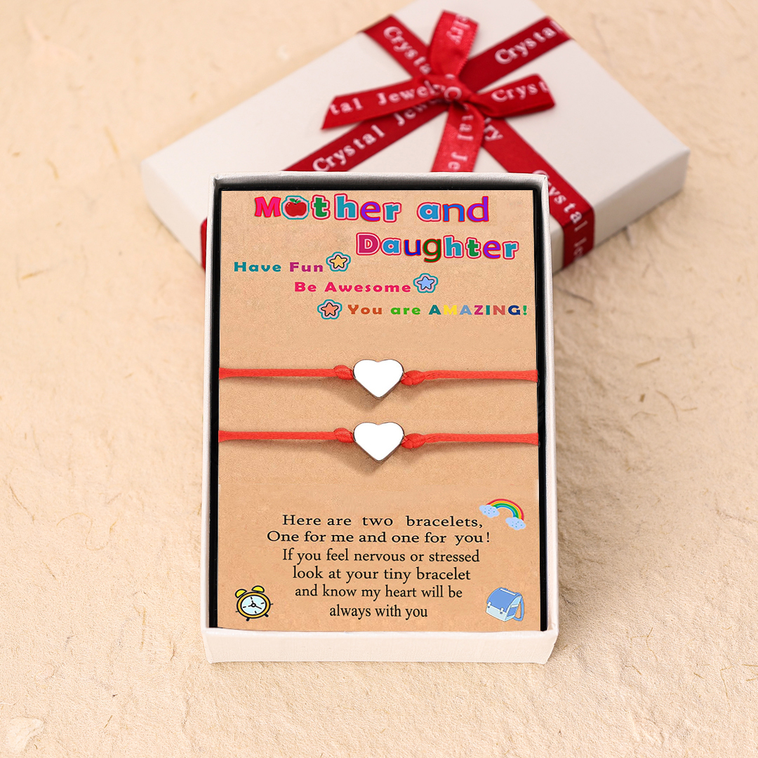 Women Bracelet Dainty Teen Heart Bracelet Back To School Adjustable Bracelet for Girls-Jessemade AU