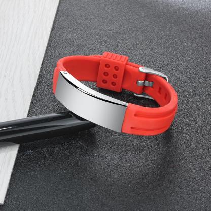 Customised Men's Bracelets Medical Adjustable Alert Bracelets Gift for Dad-Jessemade AU