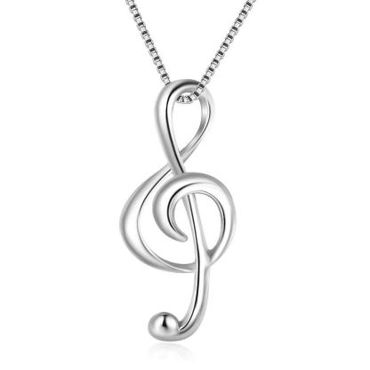 Musical Note Necklaces & Pendants Necklace For Girl-Jessemade AU