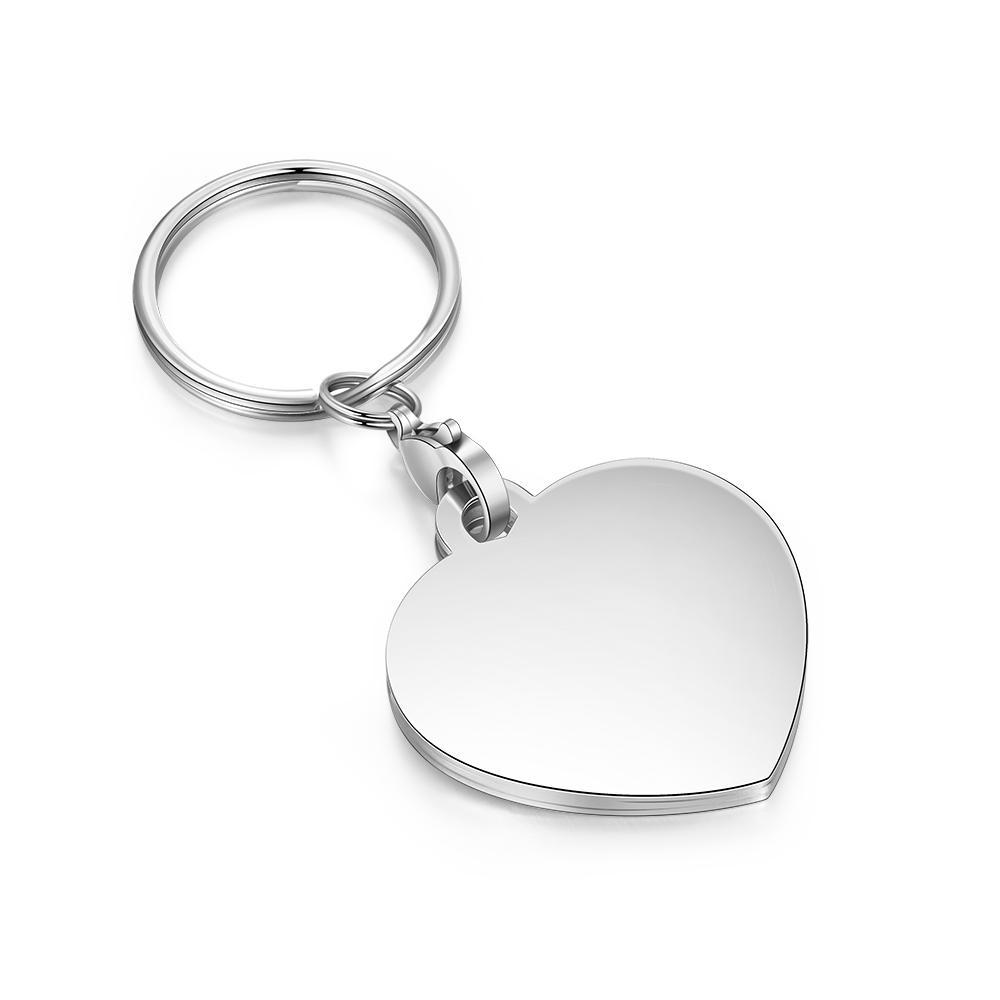 Personalised Keychain Engraved Photo Keychain Gifts For Him-Jessemade AU