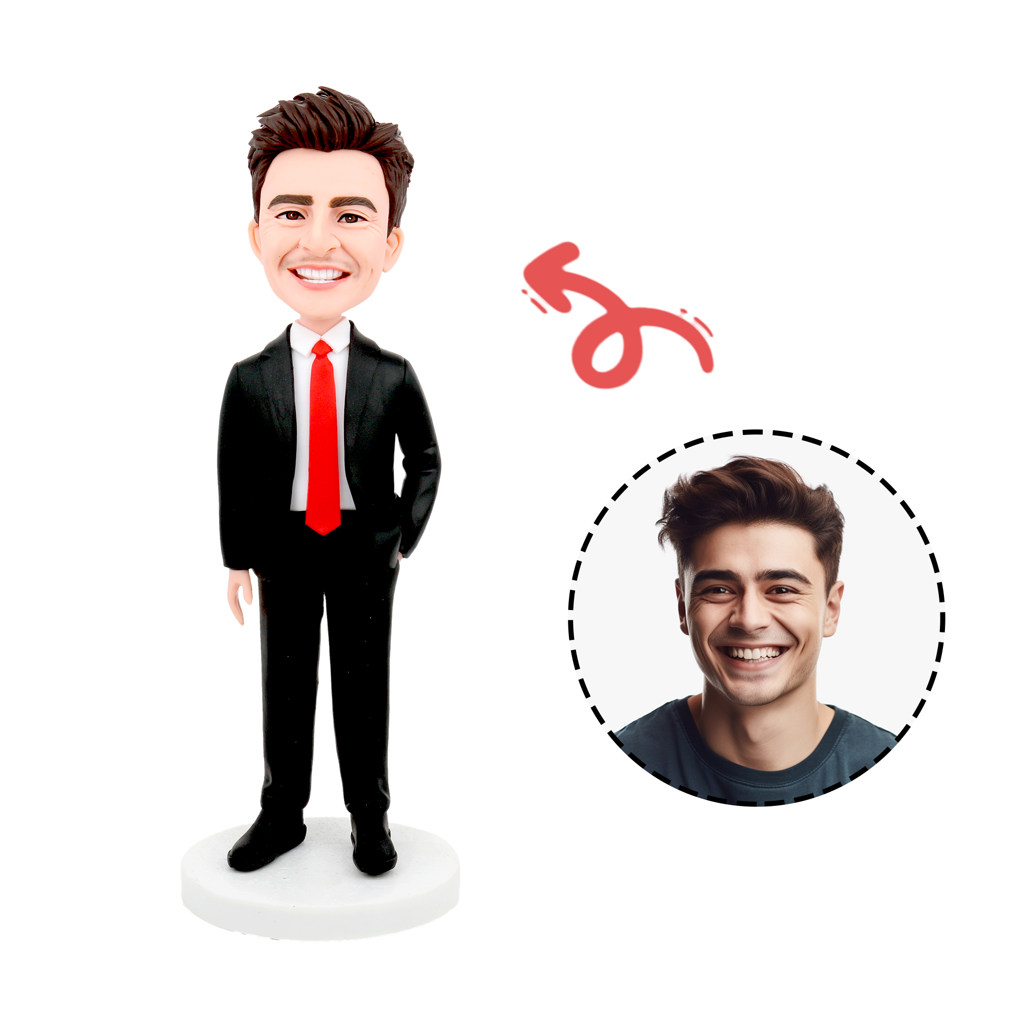 Personalised Bobblehead Doll Handmade Funny Gift-Jessemade AU